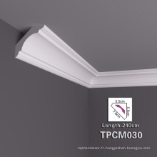 Hot Sale PU Cornice Moulding avec une forme élégante